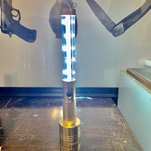 GOLD LED STROBE BATON TOPPER VIP